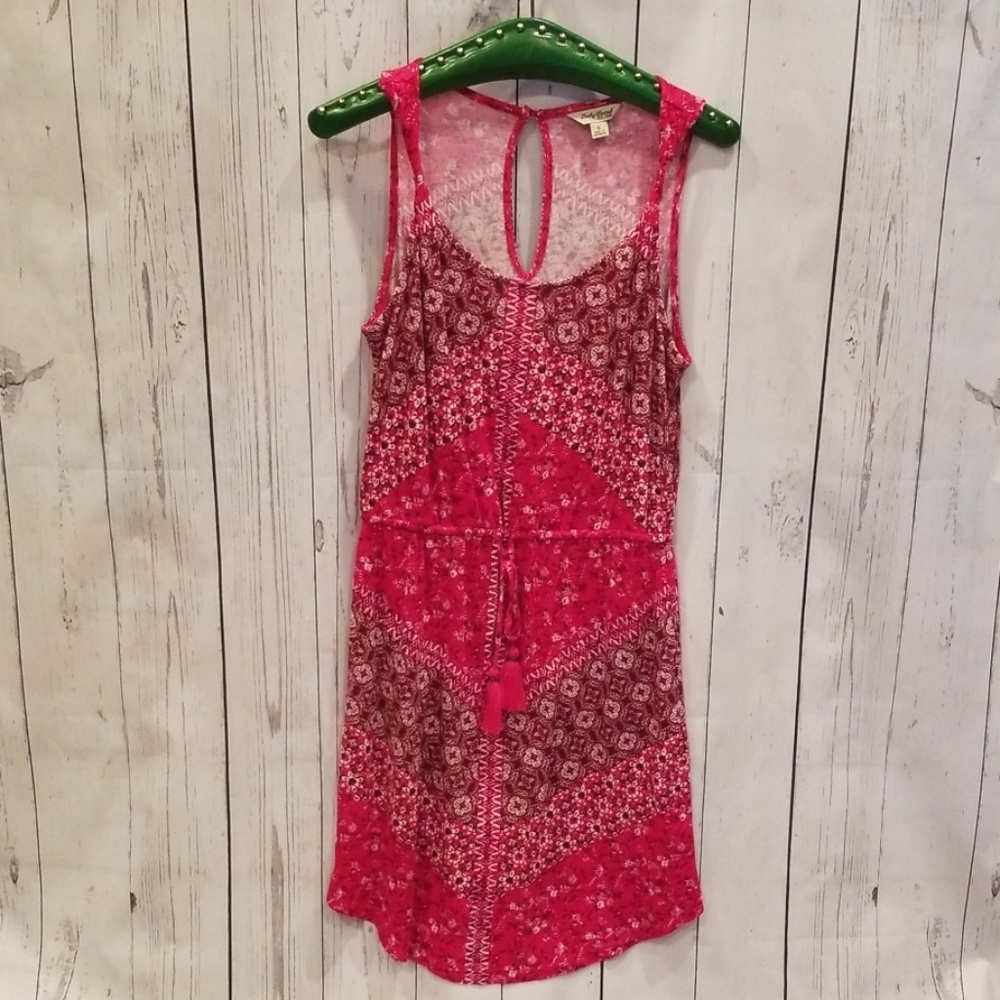 NWOT NEVER WORN Lucky Brand "Bandana" Cinch Dress!